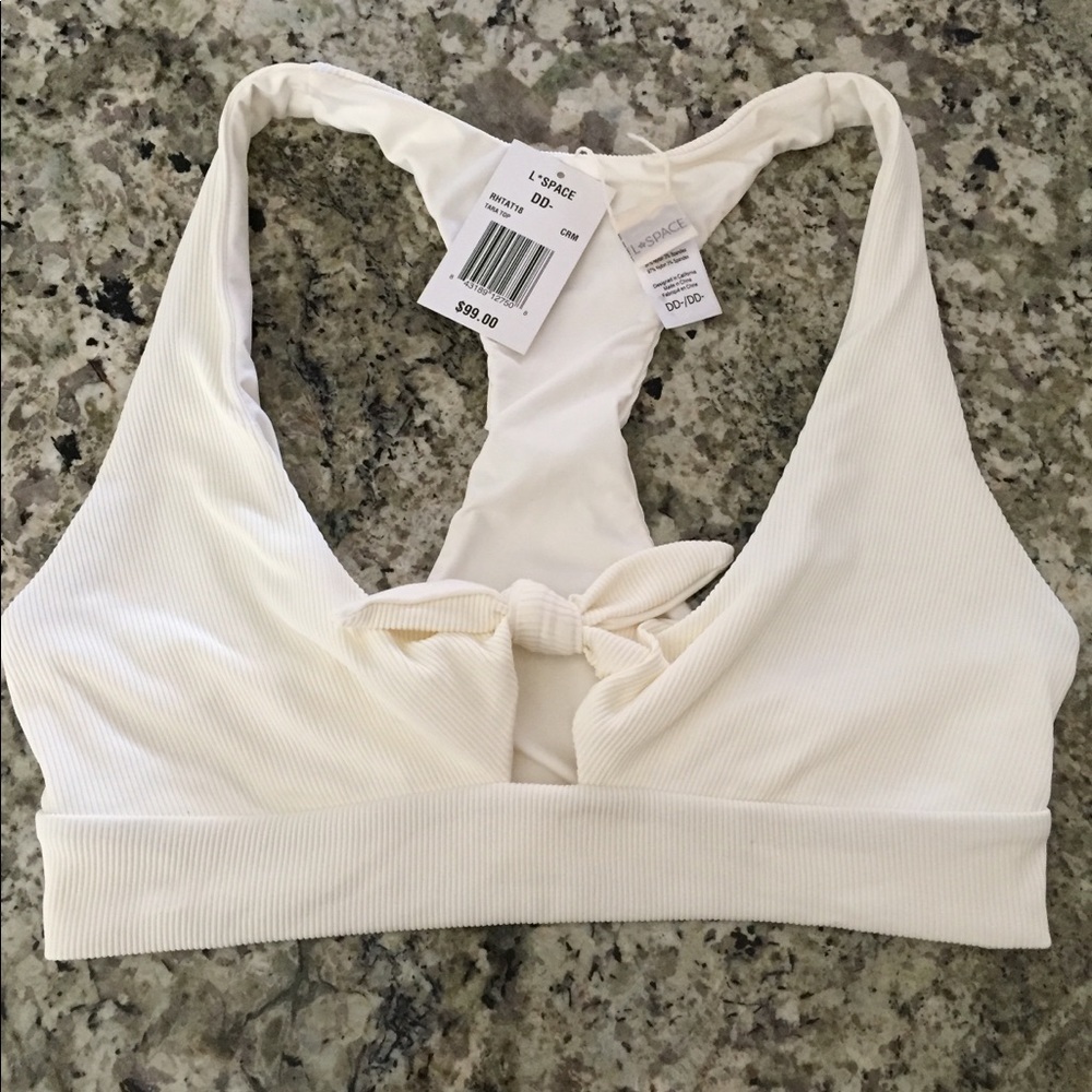 NWT-L*Space Ribbed Tara Top